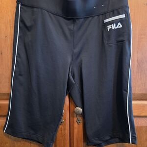 Fila Black Athletic Shorts